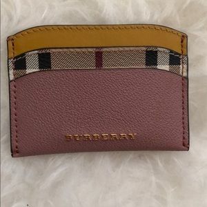 Burberry Pink Card Holder